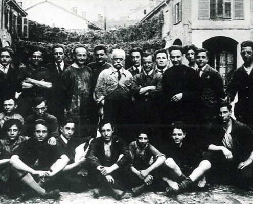 La prima foto di gruppo della Cliché Motta