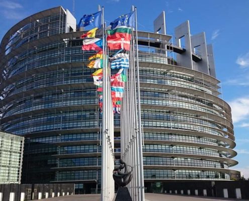 Il Parlamento Europeo a Strasburgo