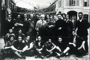 La prima foto di gruppo della Cliché Motta