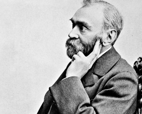 Ritratto di Alfred Nobel