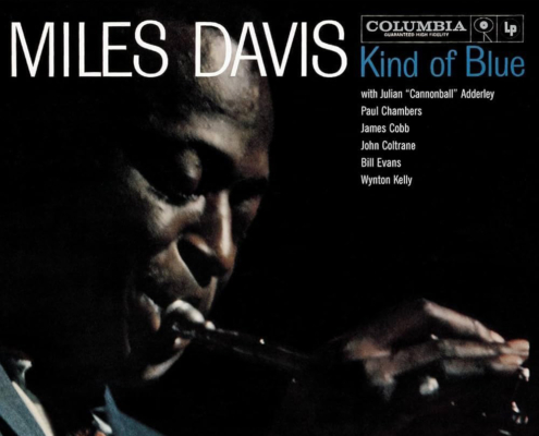 Miles Davis Kind of Blue - cover